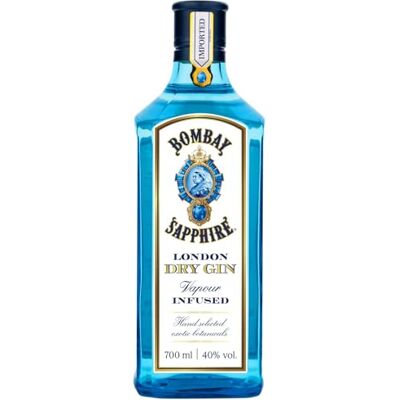Sapphire London Dry Gin, 40 % vol., 70 cl / 700 ml, Un Spiritueux Infusé à la Vapeur, Élaboré à Partir de 10 Plantes Aromatiques Rigoureusement Sélectionnées à la Main - Publicité Sapphire London Dry Gin, 40 % vol., 70 cl / 700 ml, Un Spiritueux Infusé à la Vapeur, Élaboré à Partir de 10 Plantes Aromatiques Rigoureusement Sélectionnées à la Main - Publicité