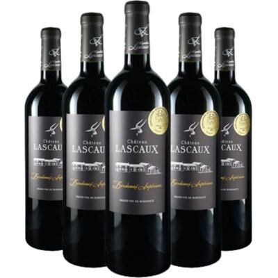 Château Lascaux Bordeaux Supérieur Fut de Chene 2018, Vin Rouge, 75 cl, Lot de 6 Bouteilles - Publicité Château Lascaux Bordeaux Supérieur Fut de Chene 2018, Vin Rouge, 75 cl, Lot de 6 Bouteilles - Publicité