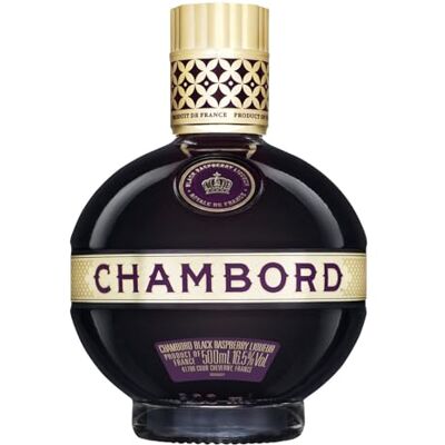 CHAMBORD Brandy Loire Valley Black x Raspberry x Liqueur 50 cl 16.5% vol - Publicité CHAMBORD Brandy Loire Valley Black x Raspberry x Liqueur 50 cl 16.5% vol - Publicité