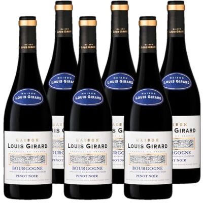 Maison Louis Girard Pinot Noir AOP Bourgogne Vin Rouge 6x75cl - Publicité Maison Louis Girard Pinot Noir AOP Bourgogne Vin Rouge 6x75cl - Publicité