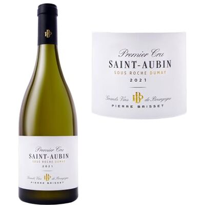 PIERRE BRISSET Saint Aubin 1er Cru Sous Roche Dumay 2021 Grand Vin Blanc de Bourgogne - Publicité PIERRE BRISSET Saint Aubin 1er Cru Sous Roche Dumay 2021 Grand Vin Blanc de Bourgogne - Publicité