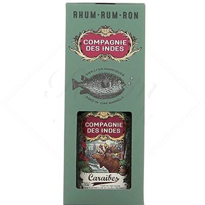 Compagnie des Indes Rhum Caraibes édition de Noel 40° - Publicité Compagnie des Indes Rhum Caraibes édition de Noel 40° - Publicité