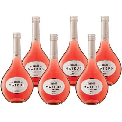 Mateus Rosé Original, Vin rosé du Portugal (6 x 0,75l) - Publicité Mateus Rosé Original, Vin rosé du Portugal (6 x 0,75l) - Publicité