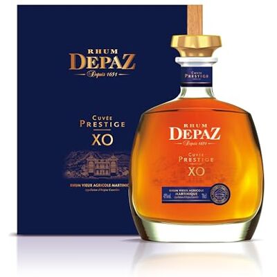Depaz Rhum Cuvée Prestige Ambré - Publicité Depaz Rhum Cuvée Prestige Ambré - Publicité