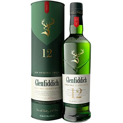 Glenfiddich Whisky Ecosse Speyside Single Malt 12 ans 40% vol. La boîte de 70cl - Publicité Glenfiddich Whisky Ecosse Speyside Single Malt 12 ans 40% vol. La boîte de 70cl - Publicité