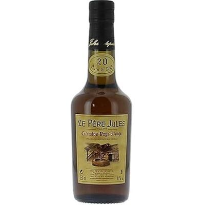 Par Faim de Normandie Calvados Le père Jules Calvados Le Père Jules 20 ans 42% 35cl Produits Normandie - Publicité Par Faim de Normandie Calvados Le père Jules Calvados Le Père Jules 20 ans 42% 35cl Produits Normandie - Publicité