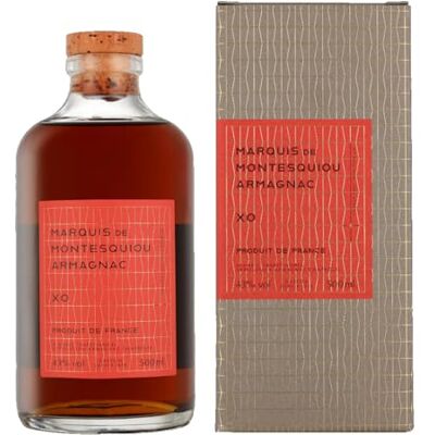 MARQUIS DE MONTESQUIOU XO Armagnac Origine : France/Gascogne Alcool : 43% Notes d'Abricot & Caramel 50cl - Publicité MARQUIS DE MONTESQUIOU XO Armagnac Origine : France/Gascogne Alcool : 43% Notes d'Abricot & Caramel 50cl - Publicité