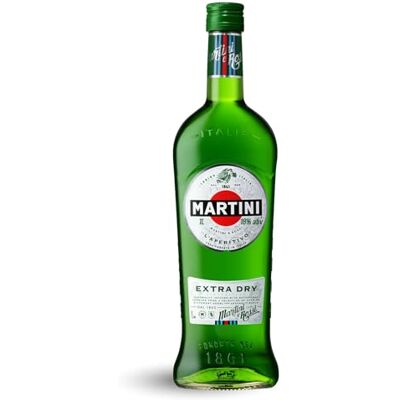Martini Extra Dry Aperitivo Vermouth Blanc, 18% vol., 100cl / 1L, Vermouth Italien Brillant Infusé avec des plantes botaniques sélectionnées à la main - Publicité Martini Extra Dry Aperitivo Vermouth Blanc, 18% vol., 100cl / 1L, Vermouth Italien Brillant Infusé avec des plantes botaniques sélectionnées à la main - Publicité