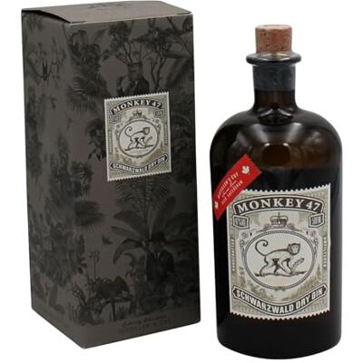 MONKEY 47 Schwarzwald Dry Gin "Distiller's Cut 2023" 0,5L (47% Vol.) - Publicité MONKEY 47 Schwarzwald Dry Gin "Distiller's Cut 2023" 0,5L (47% Vol.) - Publicité
