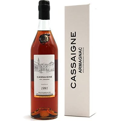 Cassaigne Armagnac Château De Millésime 1991-70cl - Publicité Cassaigne Armagnac Château De Millésime 1991-70cl - Publicité
