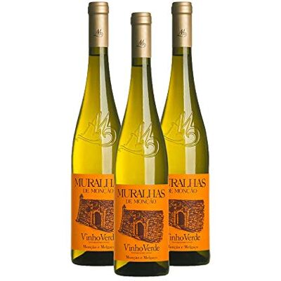 Muralhas Monção Vin Blanc Lot de 3 - Publicité Muralhas Monção Vin Blanc Lot de 3 - Publicité