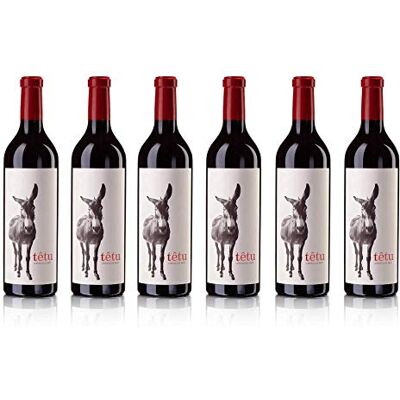 TETU 2013 Vin Rouge IGP Côtes Catalanes Cépage 100% Grenache Lot de 6x75 cl 90/100 Robert Parker. Publicité TETU 2013 Vin Rouge IGP Côtes Catalanes Cépage 100% Grenache Lot de 6x75 cl 90/100 Robert Parker. Publicité