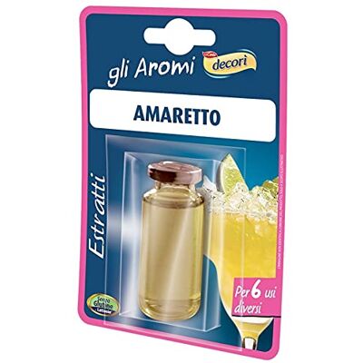 Decorì Amaretto Extrait pour liqueurs. Publicité Decorì Amaretto Extrait pour liqueurs. Publicité