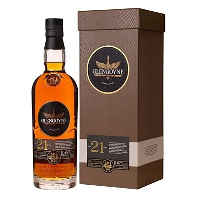 Glengoyne 21 Years Old Single Malt Whisky 70 cl - Publicité Glengoyne 21 Years Old Single Malt Whisky 70 cl - Publicité
