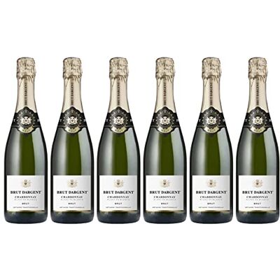Brut Dargent Vin Effervescent Blanc de Blancs Chardonnay Brut, Méthode Traditionnelle (6 x 0.75 L) - Publicité Brut Dargent Vin Effervescent Blanc de Blancs Chardonnay Brut, Méthode Traditionnelle (6 x 0.75 L) - Publicité
