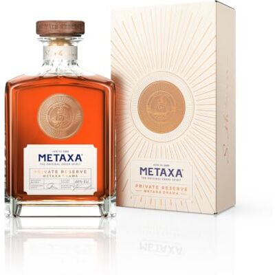Metaxa Private Reserve Brandy en Emballage Cadeau 0,7 L - Publicité Metaxa Private Reserve Brandy en Emballage Cadeau 0,7 L - Publicité