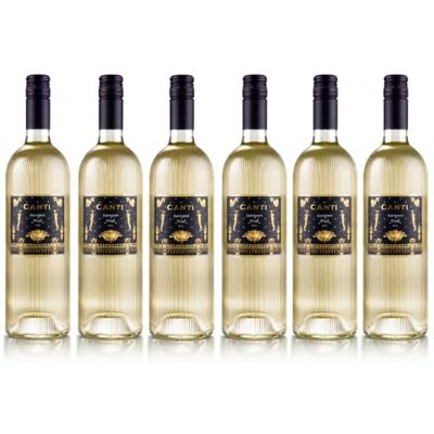 Canti Sauvignon D.o.c. Friuli, Vin Blanc Sec Italien, Goût Gras Et Invitant, Résolument Aromatique, 6x750 Ml - Publicité Canti Sauvignon D.o.c. Friuli, Vin Blanc Sec Italien, Goût Gras Et Invitant, Résolument Aromatique, 6x750 Ml - Publicité