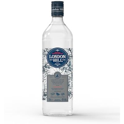 London Hill Dry Gin 40° 70CL - Publicité London Hill Dry Gin 40° 70CL - Publicité