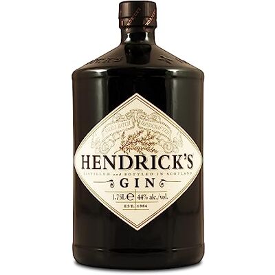 Hendricks Hendrick's Gin 1,75L (44% Vol.) - Publicité Hendricks Hendrick's Gin 1,75L (44% Vol.) - Publicité