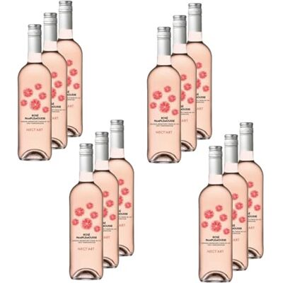ART Lot 12x Rosé pamplemousse Bouteille 750ml - Publicité ART Lot 12x Rosé pamplemousse Bouteille 750ml - Publicité