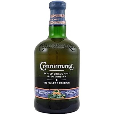 Connemara Irish Peated Malt Distillers Edition 43% Vol., Whisky Irlandais - Publicité Connemara Irish Peated Malt Distillers Edition 43% Vol., Whisky Irlandais - Publicité
