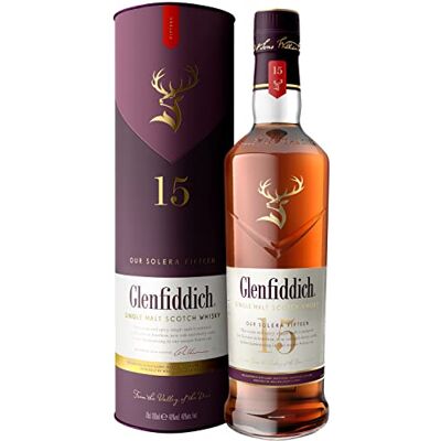 Glenfiddich 15 ans Single Malt Scotch Whisky 70cl - Publicité Glenfiddich 15 ans Single Malt Scotch Whisky 70cl - Publicité