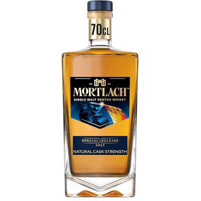 Mortlach The Katana's Edge Single Malt Special Release 2023 58% Vol. 0,7l in Giftbox - Publicité Mortlach The Katana's Edge Single Malt Special Release 2023 58% Vol. 0,7l in Giftbox - Publicité
