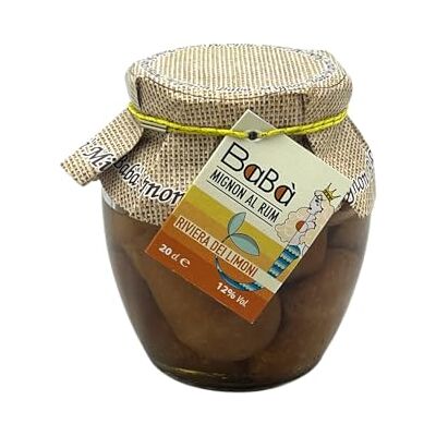 Il Tomolo Mini babà goût rhum – petit format – 300 g - Publicité Il Tomolo Mini babà goût rhum – petit format – 300 g - Publicité