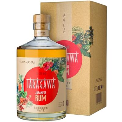 TARAGAWA Bourbon Cask Rum Japonais 46° 70cl - Publicité TARAGAWA Bourbon Cask Rum Japonais 46° 70cl - Publicité