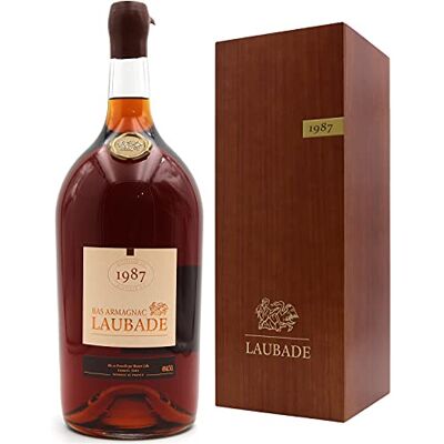 Laubade Bas-Armagnac 1987 Pot Gascon 250cl - Publicité Laubade Bas-Armagnac 1987 Pot Gascon 250cl - Publicité