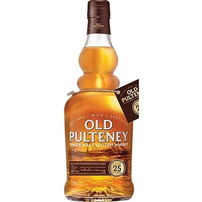 PULTENEY Old Highland 25 Ans Single Malt Whisky 700 ml - Publicité PULTENEY Old Highland 25 Ans Single Malt Whisky 700 ml - Publicité