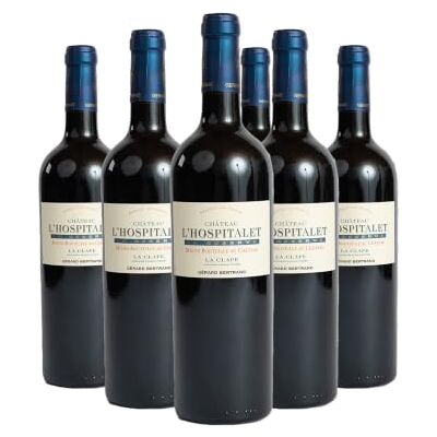 GÉRARD BERTRAND Château l'Hospitalet La Réserve Rouge La Clape 2023 6x75cl Decanter 91/100, bio et biodynamique (AB, Demeter), Syrah, Grenache Noir, Mouvèdre, garde 8-12 ans - Publicité GÉRARD BERTRAND Château l'Hospitalet La Réserve Rouge La Clape 2023 6x75cl Decanter 91/100, bio et biodynamique (AB, Demeter), Syrah, Grenache Noir, Mouvèdre, garde 8-12 ans - Publicité