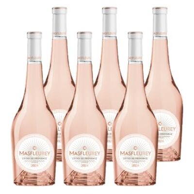 Castel Freres Masfleurey AOP Côtes de Provence Vin Rosé 6x75cl - Publicité Castel Freres Masfleurey AOP Côtes de Provence Vin Rosé 6x75cl - Publicité