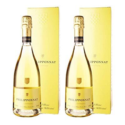Wine And More Champagne Philipponnat Blanc de Blancs x2 Sous étui 75cl - Publicité Wine And More Champagne Philipponnat Blanc de Blancs x2 Sous étui 75cl - Publicité