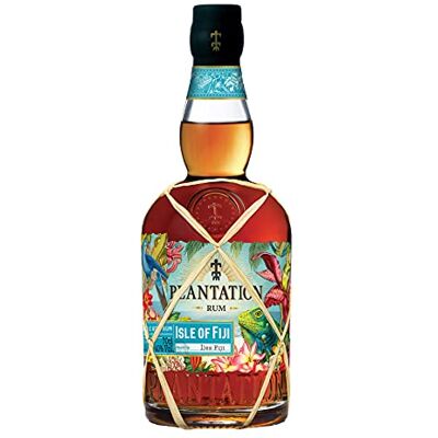 Plantation RUM Isle of Fiji Rhum Vieux Ambré Origine : Îles Fidji Notes de Fruits exotiques & Vanille 40% Alcool 70 cl, 700 milliliters - Publicité Plantation RUM Isle of Fiji Rhum Vieux Ambré Origine : Îles Fidji Notes de Fruits exotiques & Vanille 40% Alcool 70 cl, 700 milliliters - Publicité
