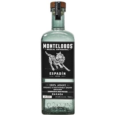 Montelobos ESPADÍN Joven 100% Agave Mezcal Artesanal 43,2% Vol. 0,7l - Publicité Montelobos ESPADÍN Joven 100% Agave Mezcal Artesanal 43,2% Vol. 0,7l - Publicité