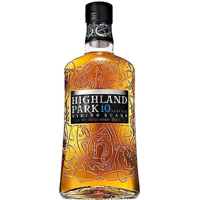 Highland Park 10 Ans Viking Scars - Whisky - Publicité Highland Park 10 Ans Viking Scars - Whisky - Publicité