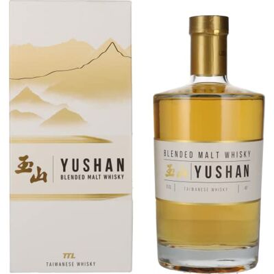 Yushan Whisky blended malt 40° 70cl - Publicité Yushan Whisky blended malt 40° 70cl - Publicité