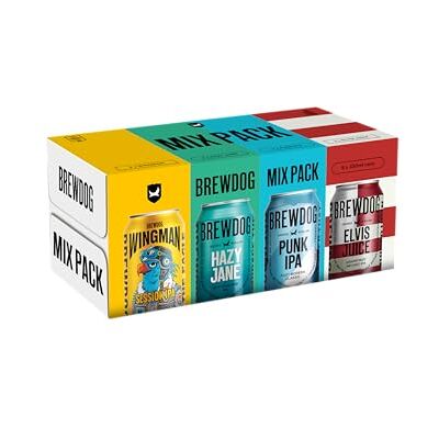 BrewDog Lot de 8 flacons de 330 ml - Publicité BrewDog Lot de 8 flacons de 330 ml - Publicité