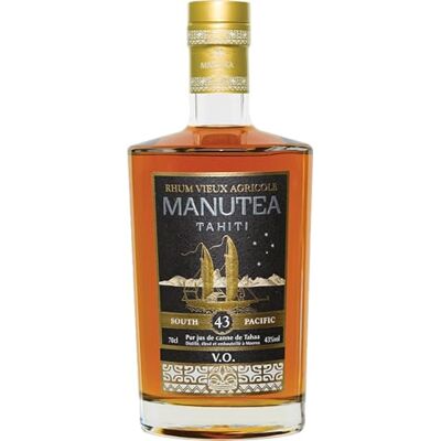 Manutea VO very old 43° 70 cl Rhum tahiti - Publicité Manutea VO very old 43° 70 cl Rhum tahiti - Publicité