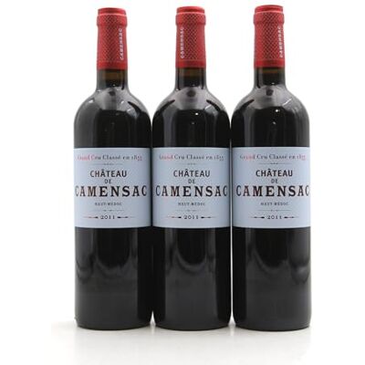 Château De Camensac Château Camensac 2011 AOC Haut-Médoc 3x75cl - Publicité Château De Camensac Château Camensac 2011 AOC Haut-Médoc 3x75cl - Publicité