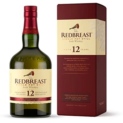 Redbreast 12 ans Single Pot Still Whisky Irlandais 40%, 70cl - Publicité Redbreast 12 ans Single Pot Still Whisky Irlandais 40%, 70cl - Publicité