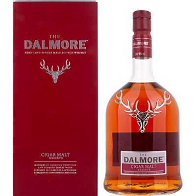 The Dalmore Dalmore Highland Cigar Malt Reserve Whisky en Coffret Cadeau 1 L - Publicité The Dalmore Dalmore Highland Cigar Malt Reserve Whisky en Coffret Cadeau 1 L - Publicité