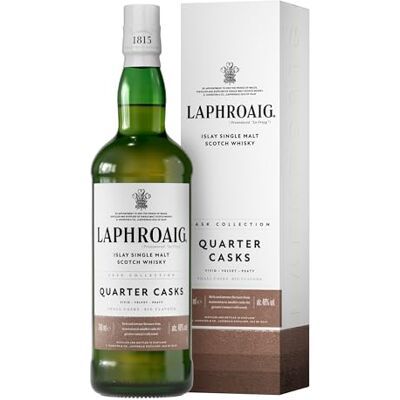 Laphroaig Quarter Cask Islay Single Malt Scotch Whisky Écossais 48% 70cl - Publicité Laphroaig Quarter Cask Islay Single Malt Scotch Whisky Écossais 48% 70cl - Publicité
