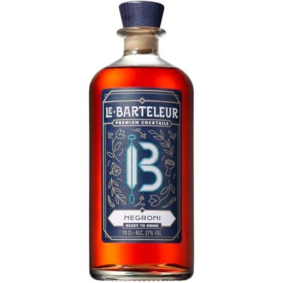 LE BARTELEUR Cocktail Le NEGRONI du BARTELEUR - Publicité LE BARTELEUR Cocktail Le NEGRONI du BARTELEUR - Publicité