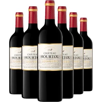 CHATEAU HOURTOU Château Hourtou AOP Côtes de Bourg Vin Rouge Terra Vitis Lot de 6 bouteilles x 75 cl - Publicité CHATEAU HOURTOU Château Hourtou AOP Côtes de Bourg Vin Rouge Terra Vitis Lot de 6 bouteilles x 75 cl - Publicité