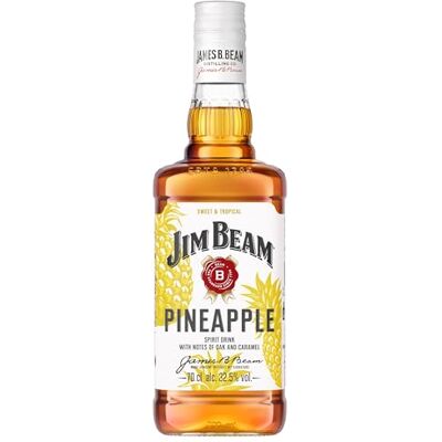 Beam Liqueur Pineapple Kentucky Straight Bourbon Whiskey, Whisky Americain 32,5% 70cl - Publicité Beam Liqueur Pineapple Kentucky Straight Bourbon Whiskey, Whisky Americain 32,5% 70cl - Publicité