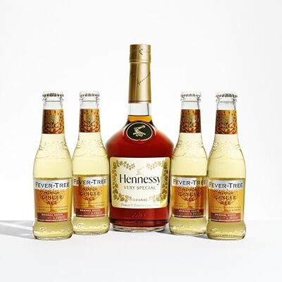 Hennessy Very Special Cognac 70cl 40% & Fever Tree Ginger Ale - Publicité Hennessy Very Special Cognac 70cl 40% & Fever Tree Ginger Ale - Publicité