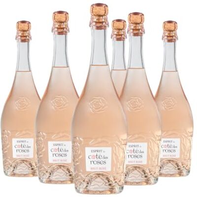 GÉRARD BERTRAND Esprit de Cote des Roses Brut rosé 6x75cl - Publicité GÉRARD BERTRAND Esprit de Cote des Roses Brut rosé 6x75cl - Publicité