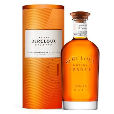 BERCLOUX Whisky Single Malt Français – Médaille d’or au Concours Général Agricole de Paris 2024 & World Whisky Masters 2023 Origine : 100% France 40% Alcool Bouteille 70 cl - Publicité BERCLOUX Whisky Single Malt Français – Médaille d’or au Concours Général Agricole de Paris 2024 & World Whisky Masters 2023 Origine : 100% France 40% Alcool Bouteille 70 cl - Publicité
